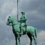 Reiterdenkmal in Köln-Deutz