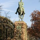 Reiterdenkmal vor der Hohenzollernbrücke (29.11.2011) (4)