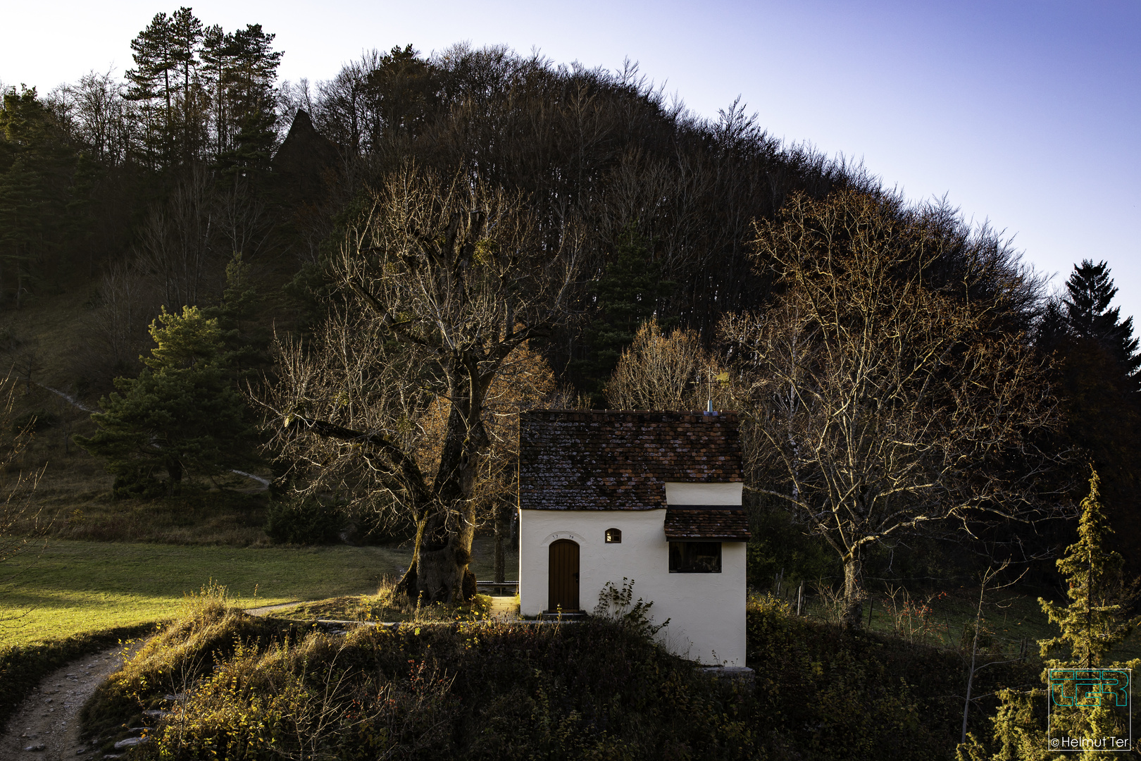 Reiterles-Kapelle in der Abendsonne