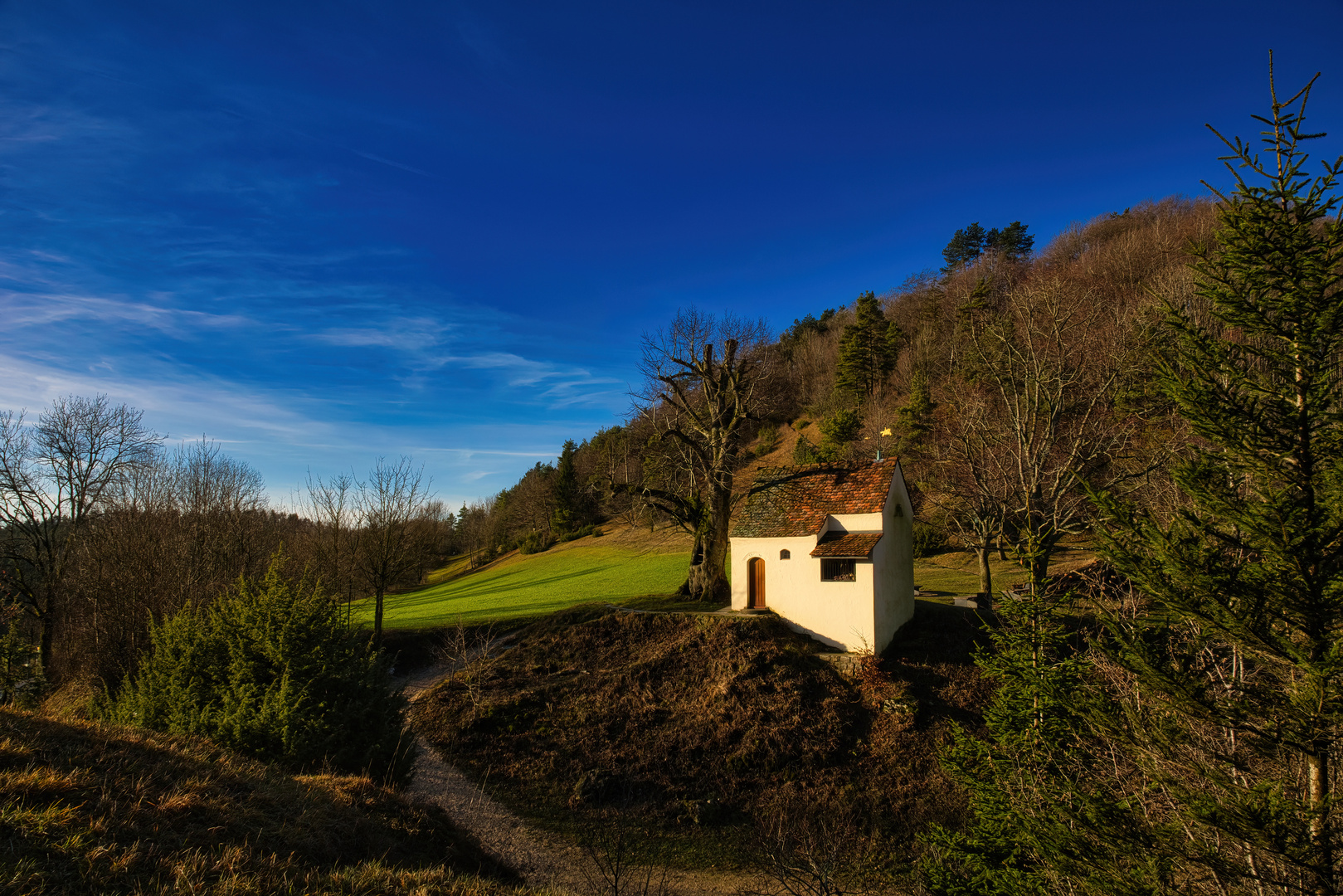 Reiterleskapelle an Weihnachten