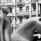 Reiterstatue in Karlsbad