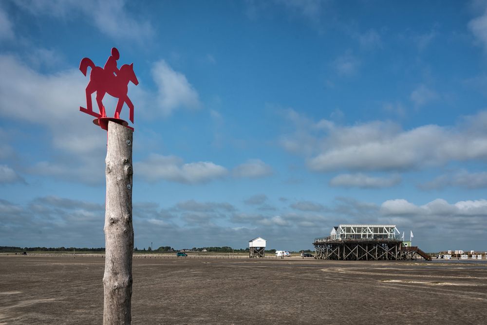 Reitweg am Strand