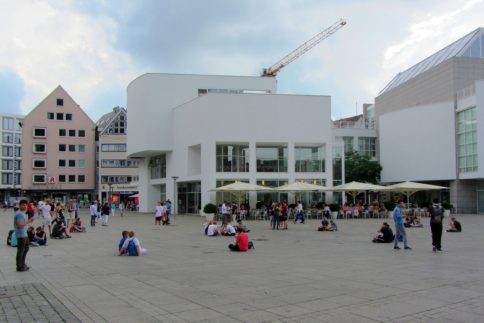 Reizvolle moderne Architektur, die aber ...