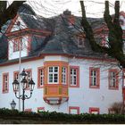 Reizvoller Blick auf die alte Lateinschule in Montabaur / Westerwald