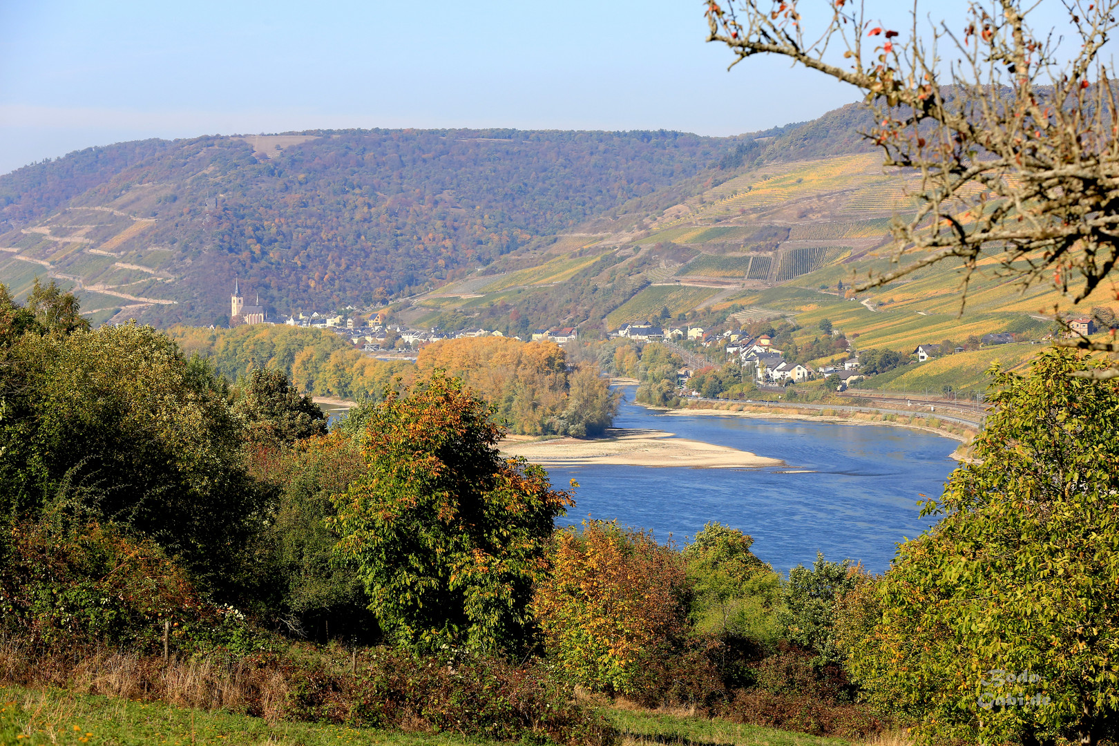 Rekord-Niedrigwasser am Rhein