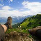 Relax at the top of Schwalbenwand