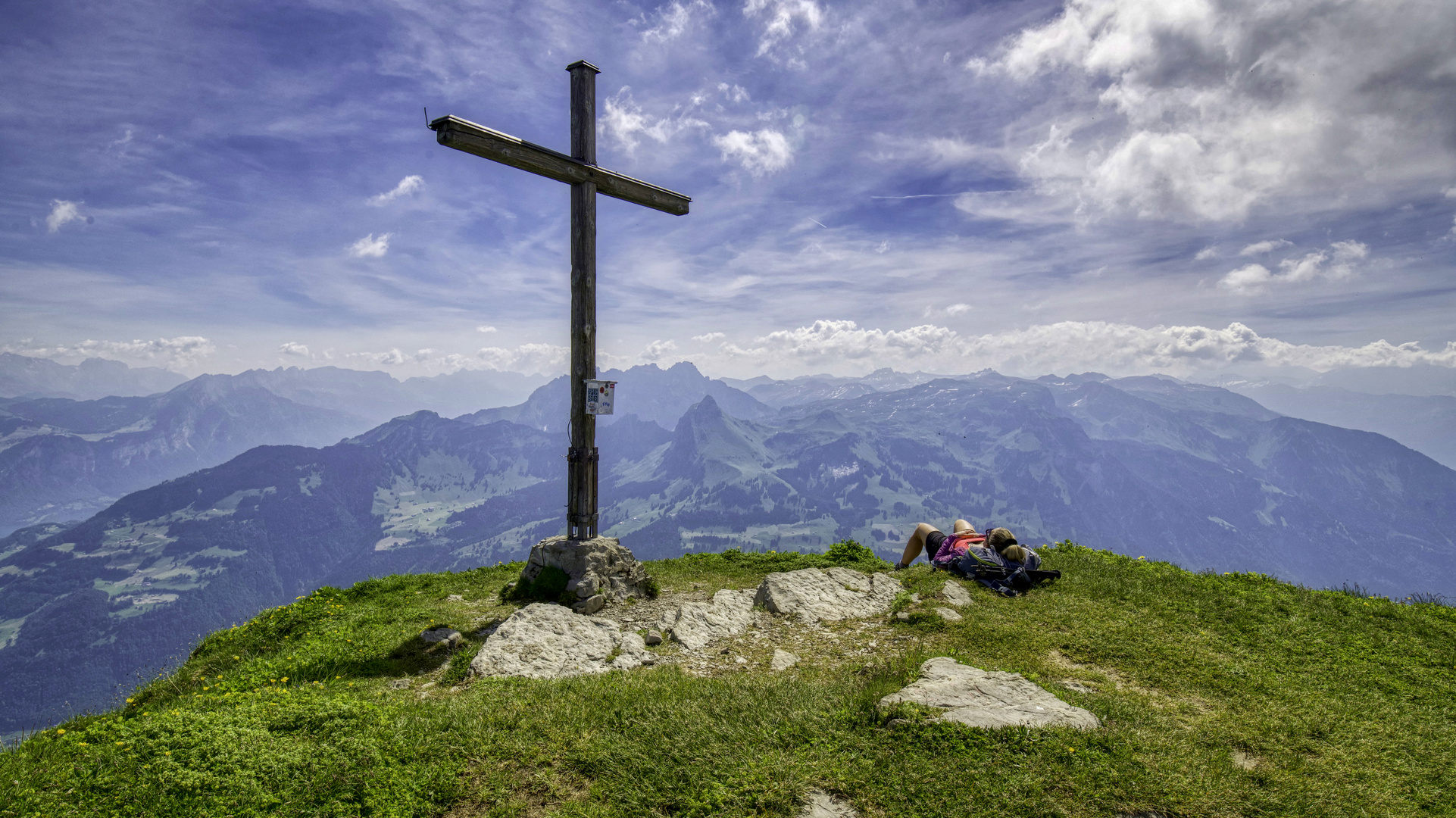 Relax auf dem Gipfel