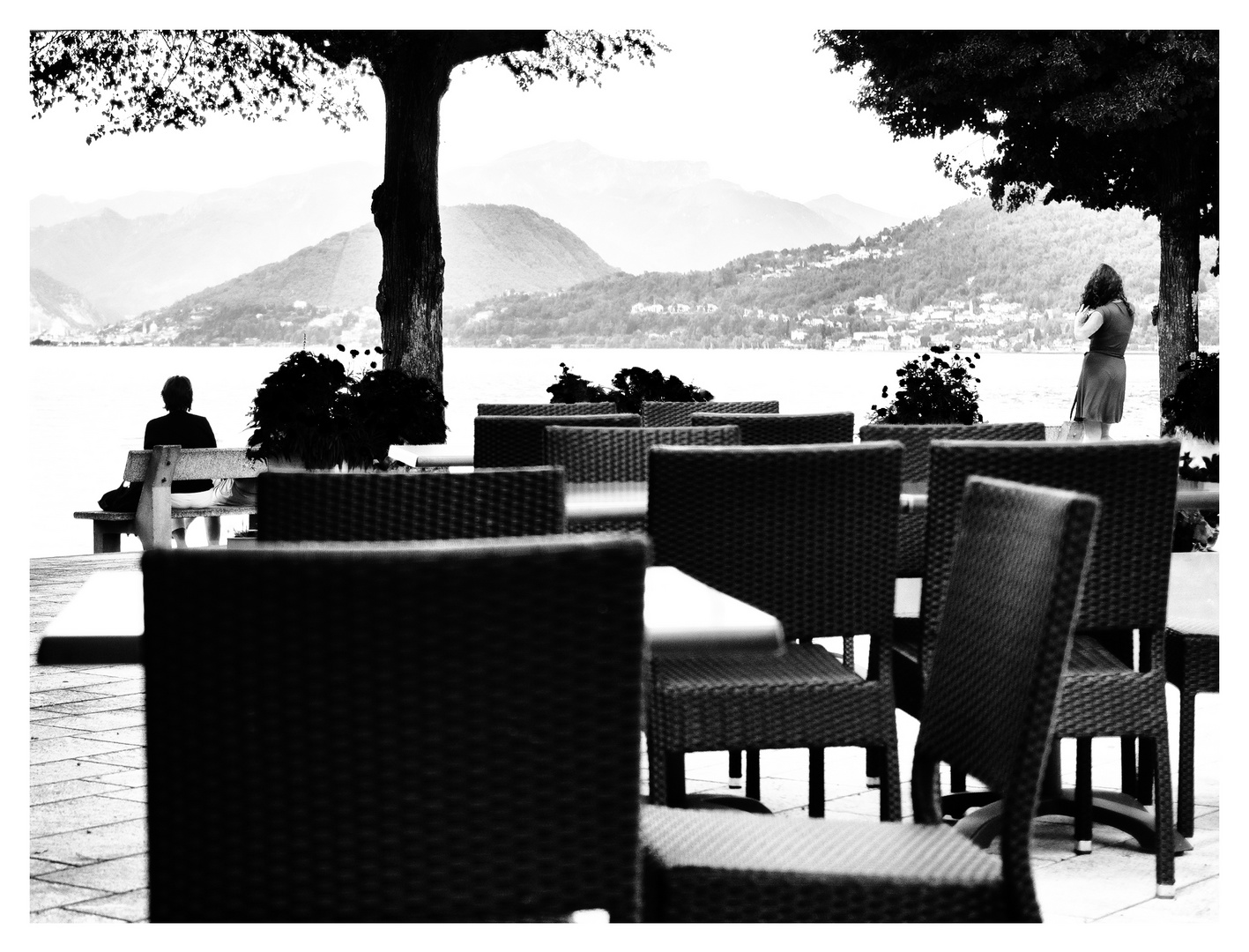 Relax in piazza Lago