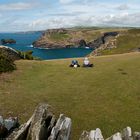 relaxen am Coast-Path zwischen Tintagel und Boscastle