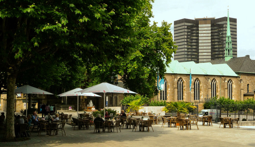 Relaxen am Essener Münster