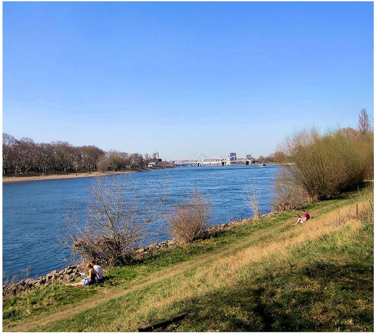 Relaxen am Rhein