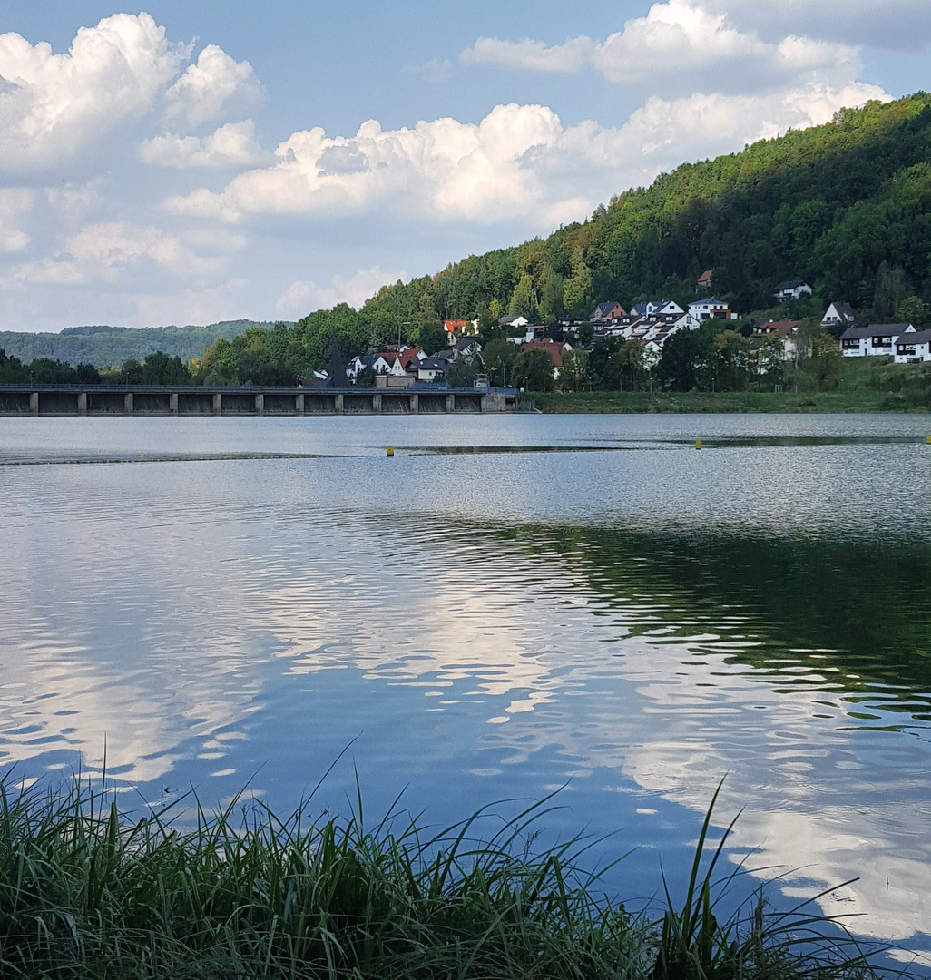 relaxen am stausee