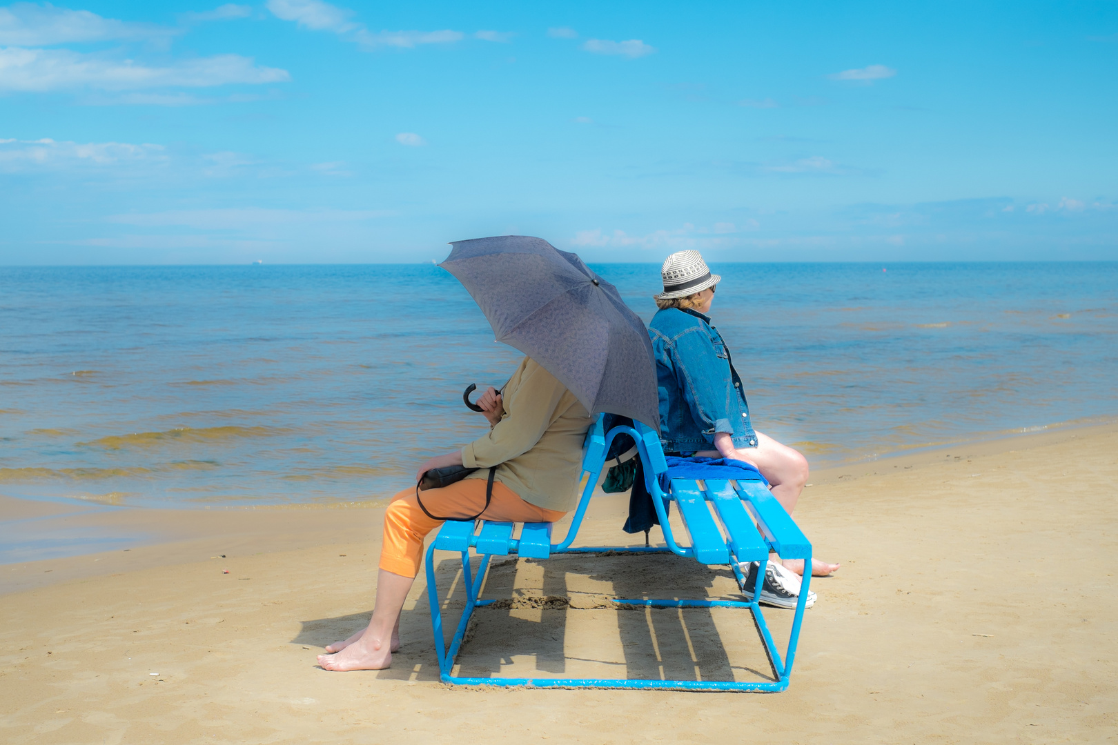 Relaxen am Strand