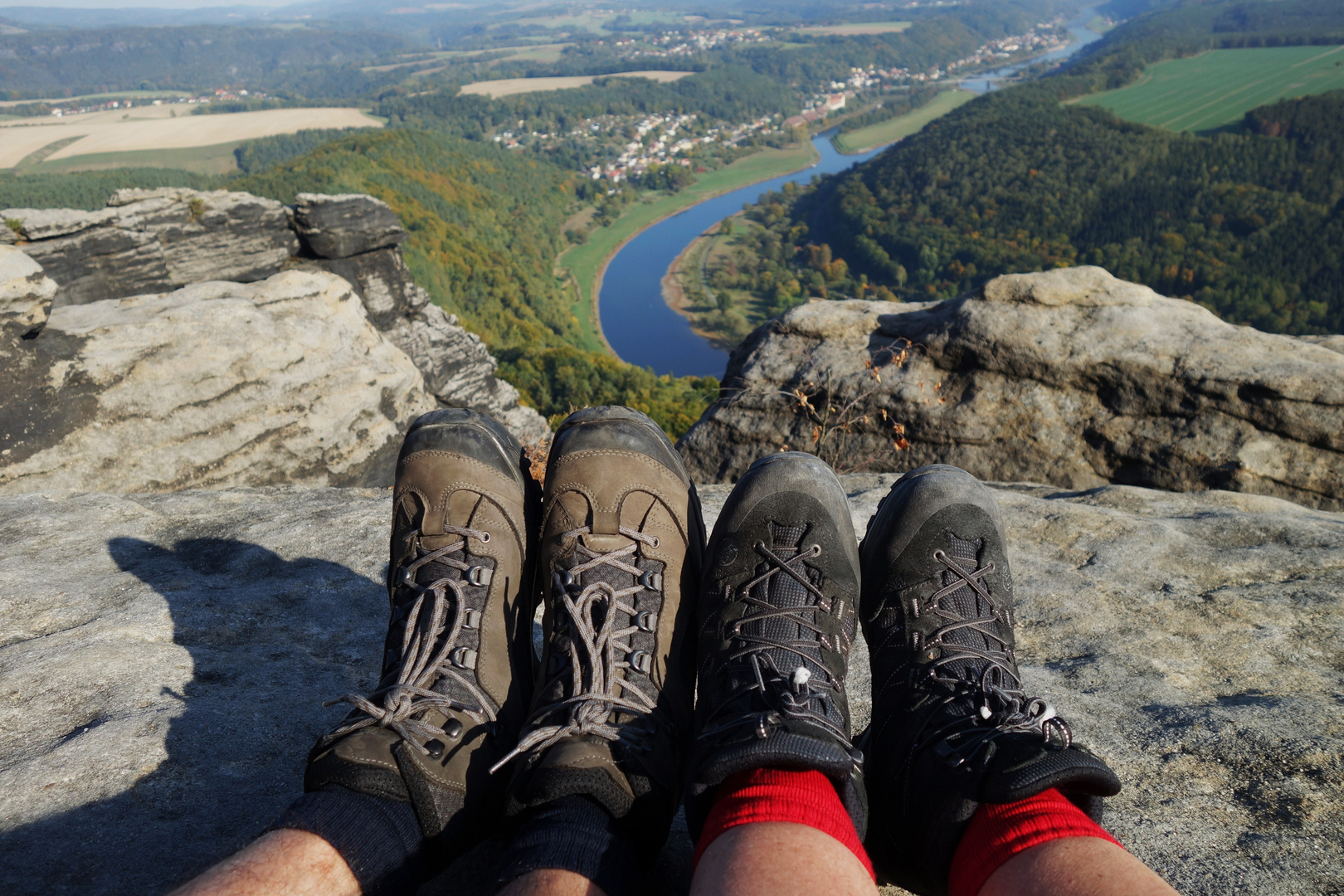 Relaxen auf dem Lilienstein...