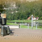 Relaxen auf der Klangterrasse in Kurort Rathen