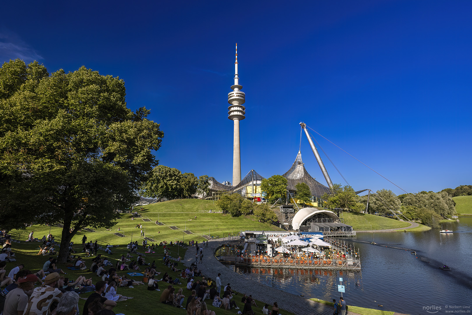 Relaxen im Olympiapark München