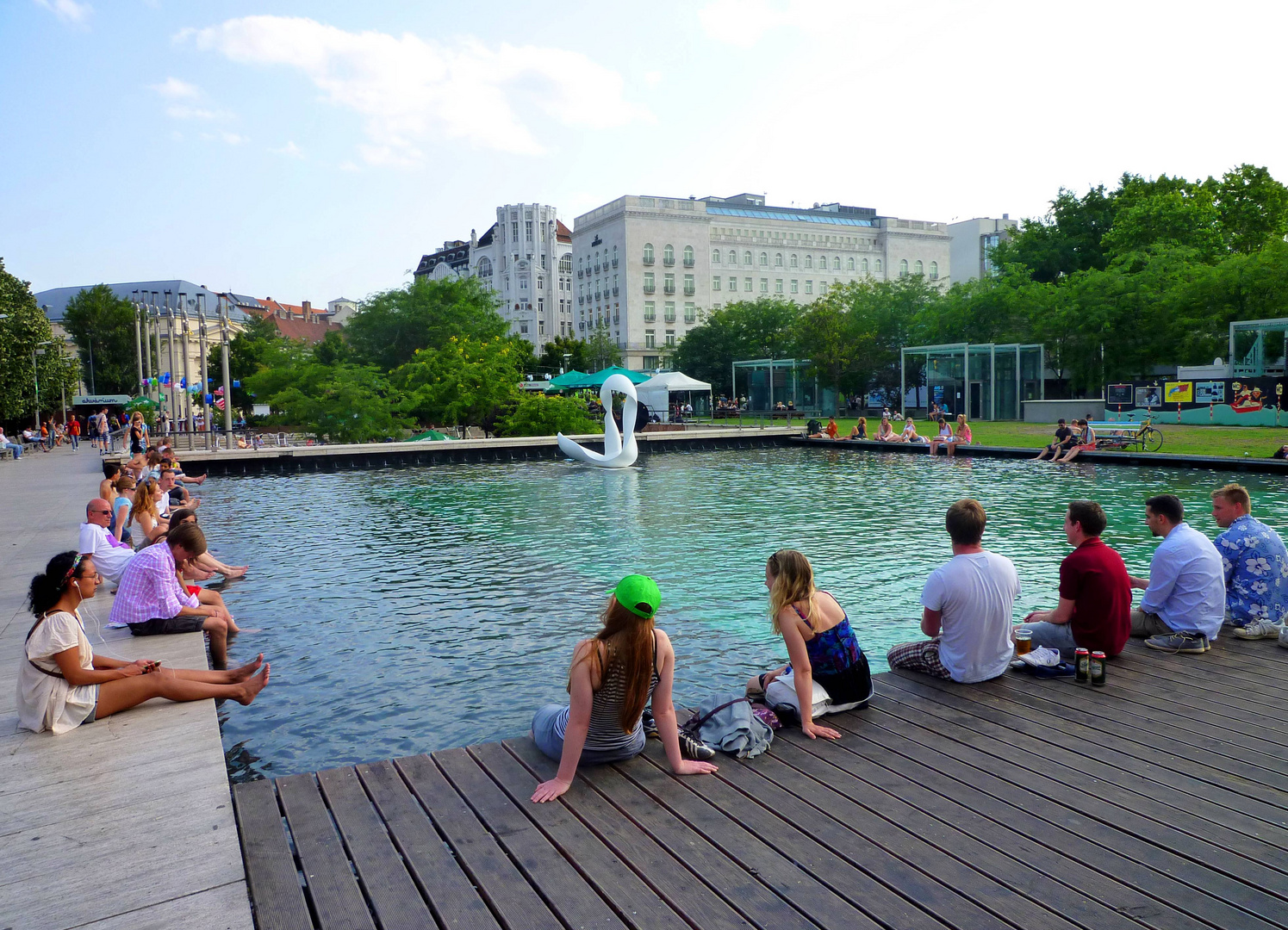 Relaxen mitten in Budapest ...