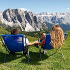 Relaxen und genießen in den Dolomiten