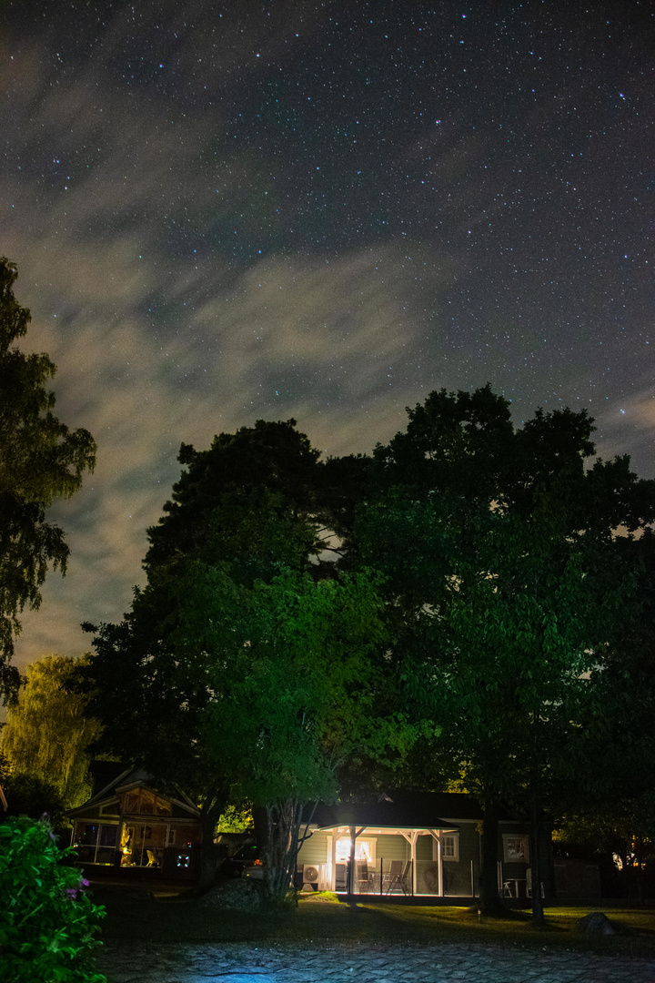 Relaxen unterm Sternenhimmel