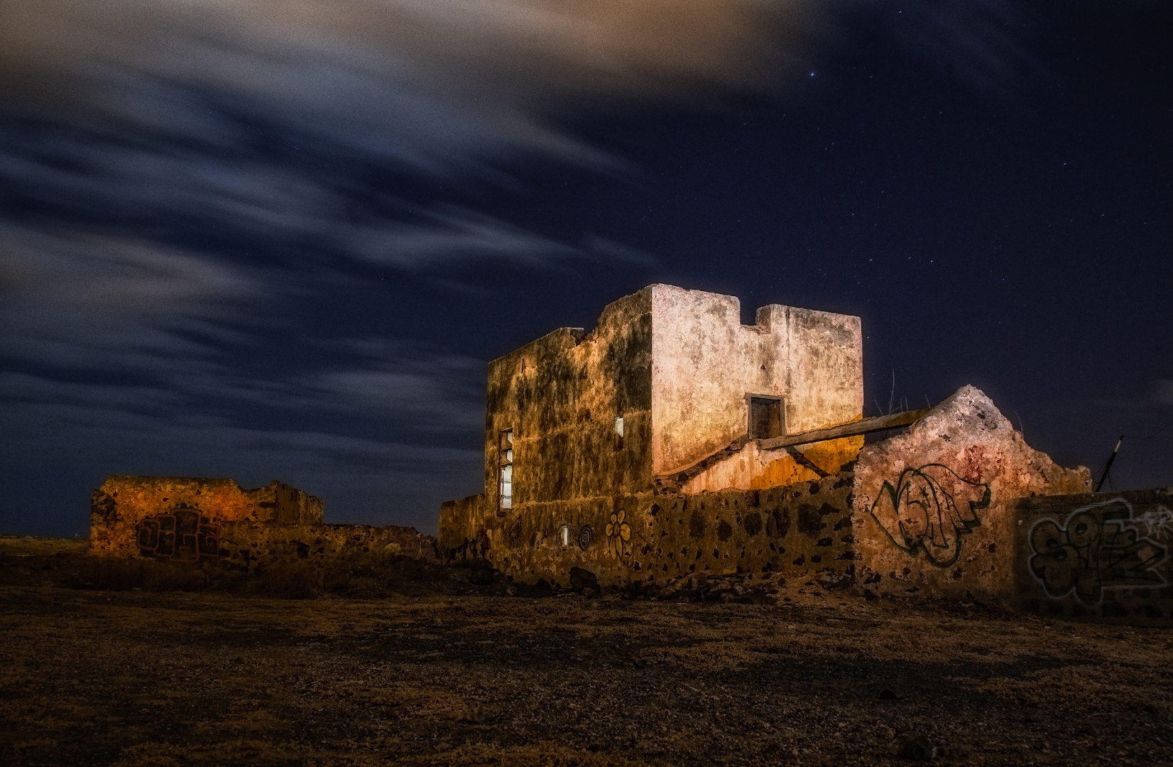 Relaxing de los nervios in the night II. A Guillermo Luder.