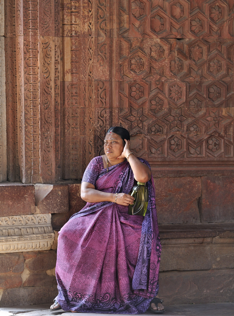 Relaxing from the Heat in Delhi