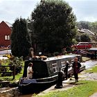 Relaxing holidays on an English canal