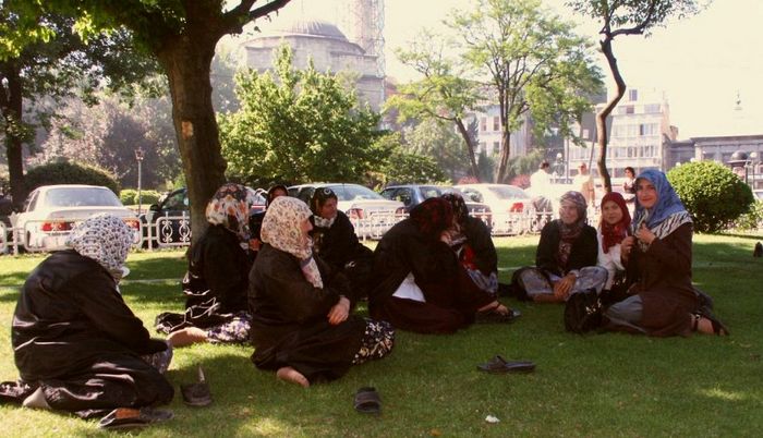 Relaxing in Istanbul