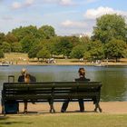 Relaxing in the Hyde Park