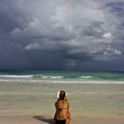 Relaxing on the Mexican Beach