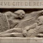 Relief am Tour du Molard - Genf