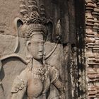 Relief in Angkor Wat, Cambodia