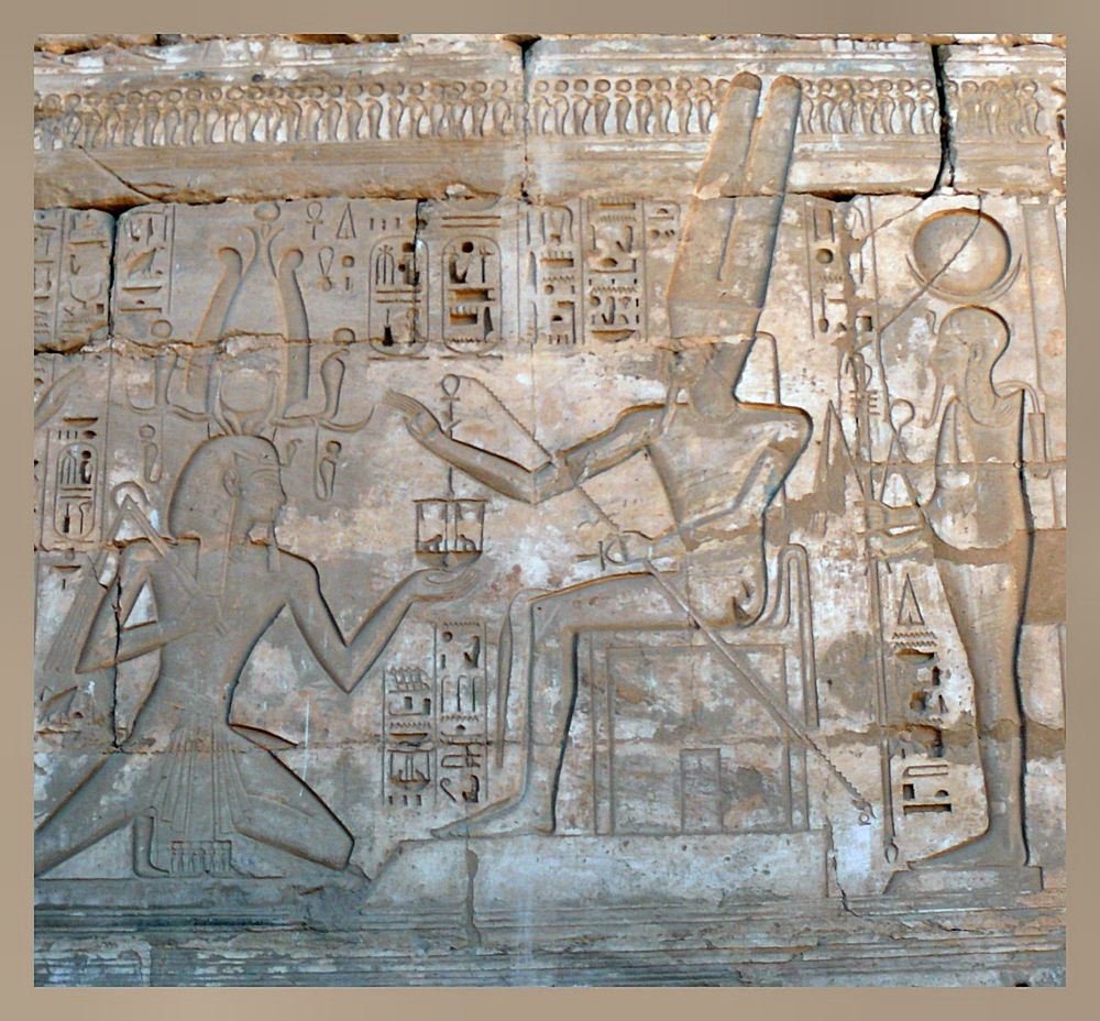 Relief in Medinet Habu