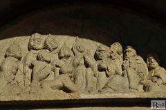 Relief über einem der Eingänge von St. Johannes d.T., Kirchhellen (3)