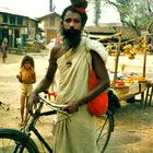 RELIGIOUS NEPALESE YOUNG MAN, NEPAL