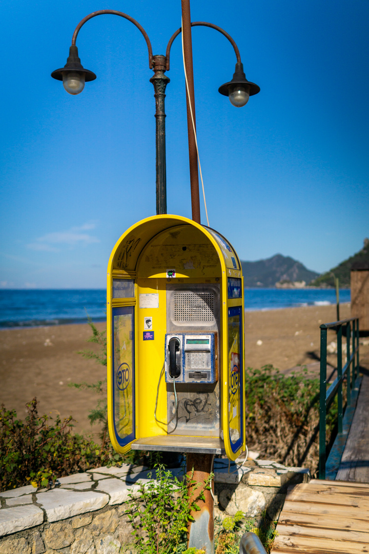 Relikt am Strand