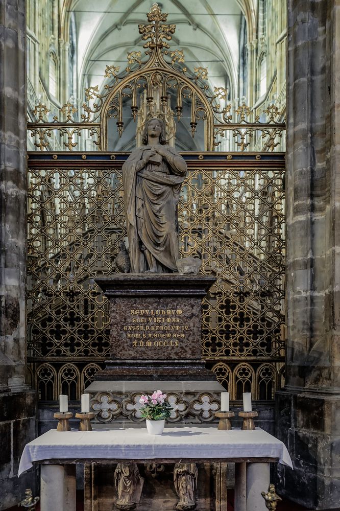 Reliquienaltar des Heiligen Veit