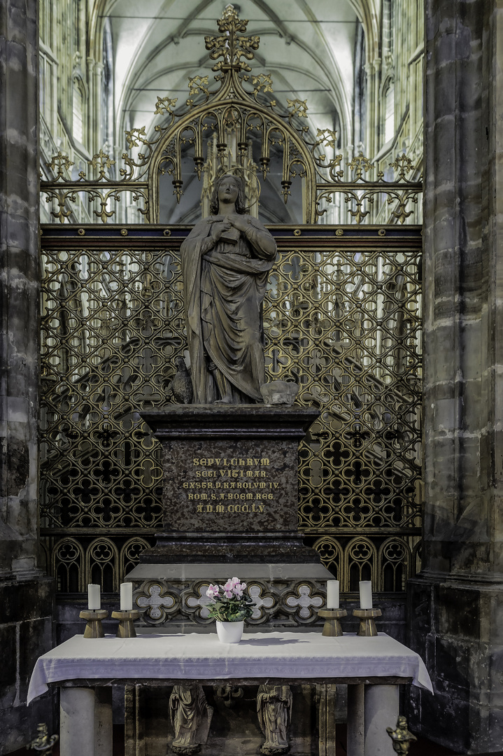 Reliquienaltar des Heiligen Veit