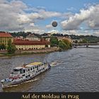 Reload auf der Moldau in Prag.