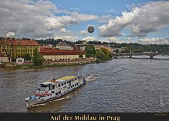 Reload auf der Moldau in Prag.