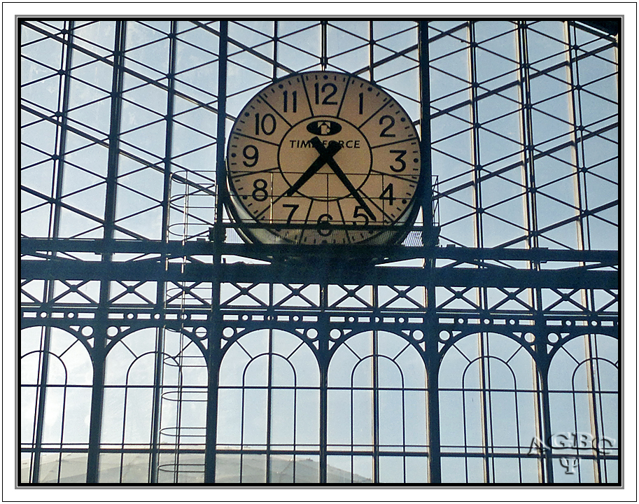 Reloj de la Estación del Norte, Madrid