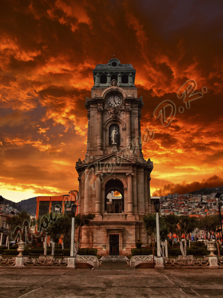 Reloj en Pachuca, Hidalgo, Mexico