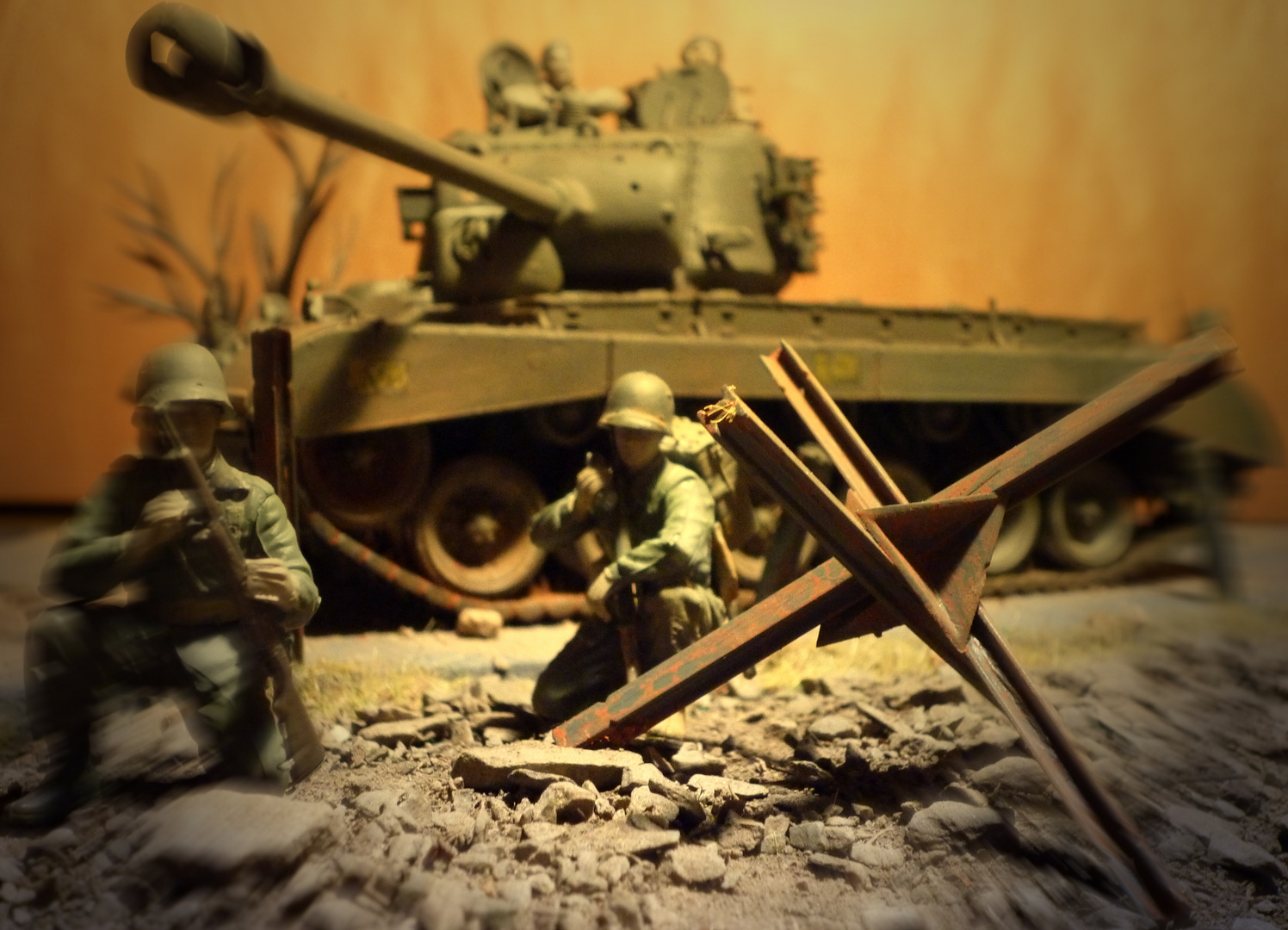 Remagen 1945 im Diorama