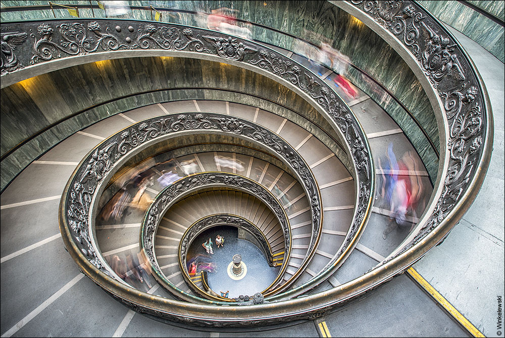 Remake: Treppe in den Vatikanischen Museen