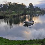 Remanso en el atardecer