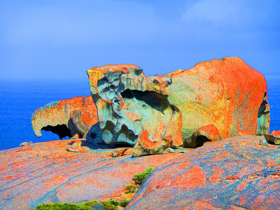 Remarkable Rocks - verfremdet