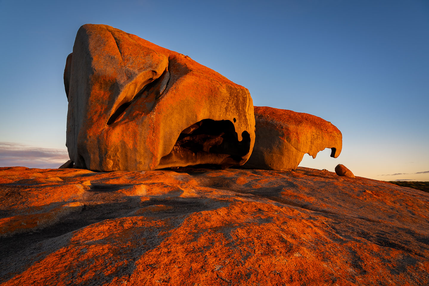 Remarkable Rocks zum Sonnenaufgang