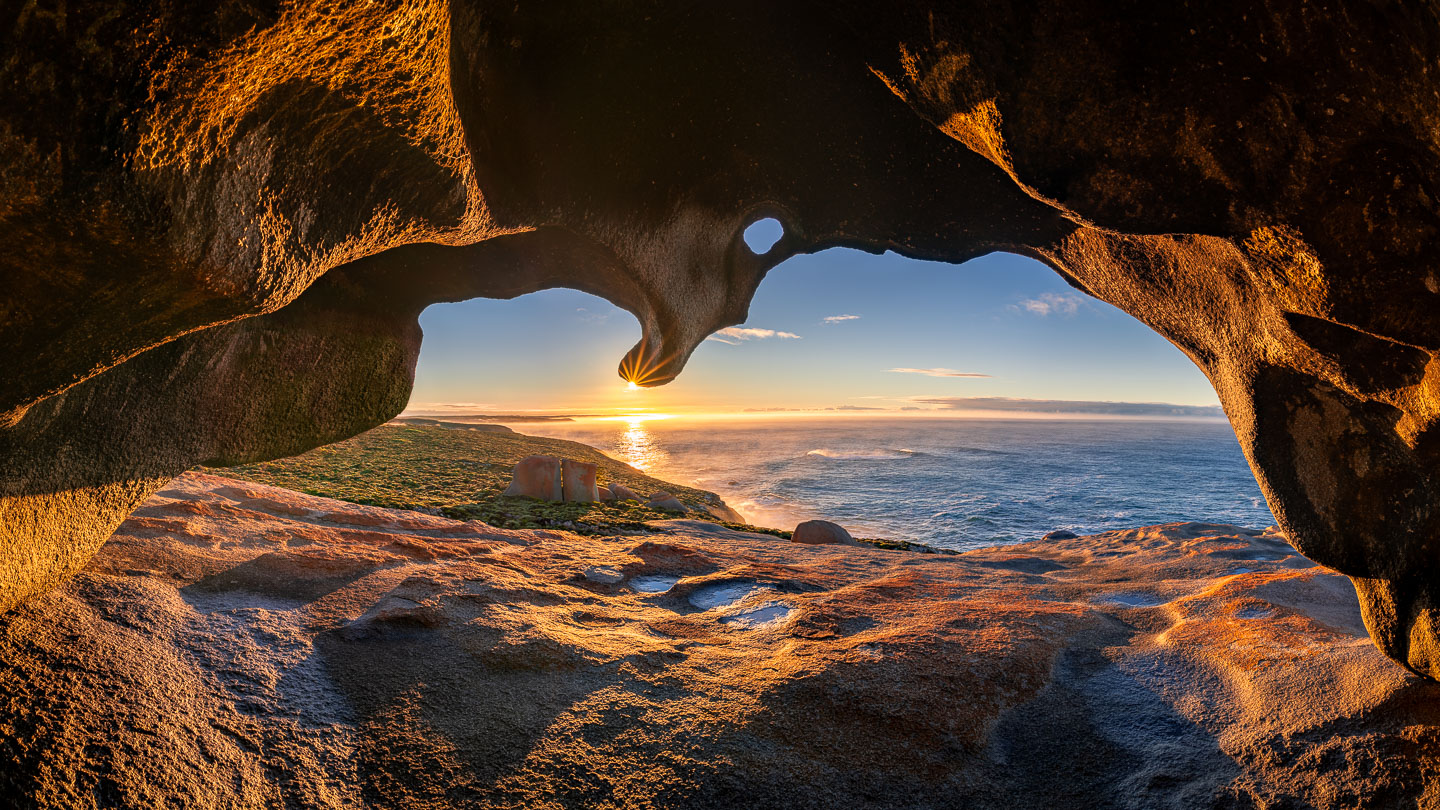 Remarkable Rocks zum Sonnenaufgang