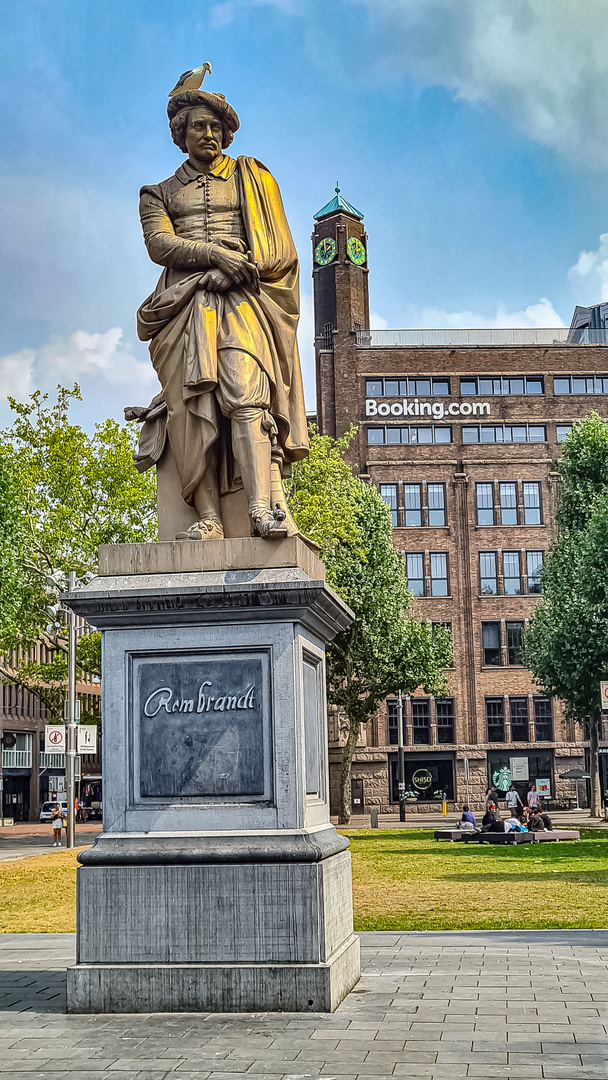 Rembrandt hat einen Vogel