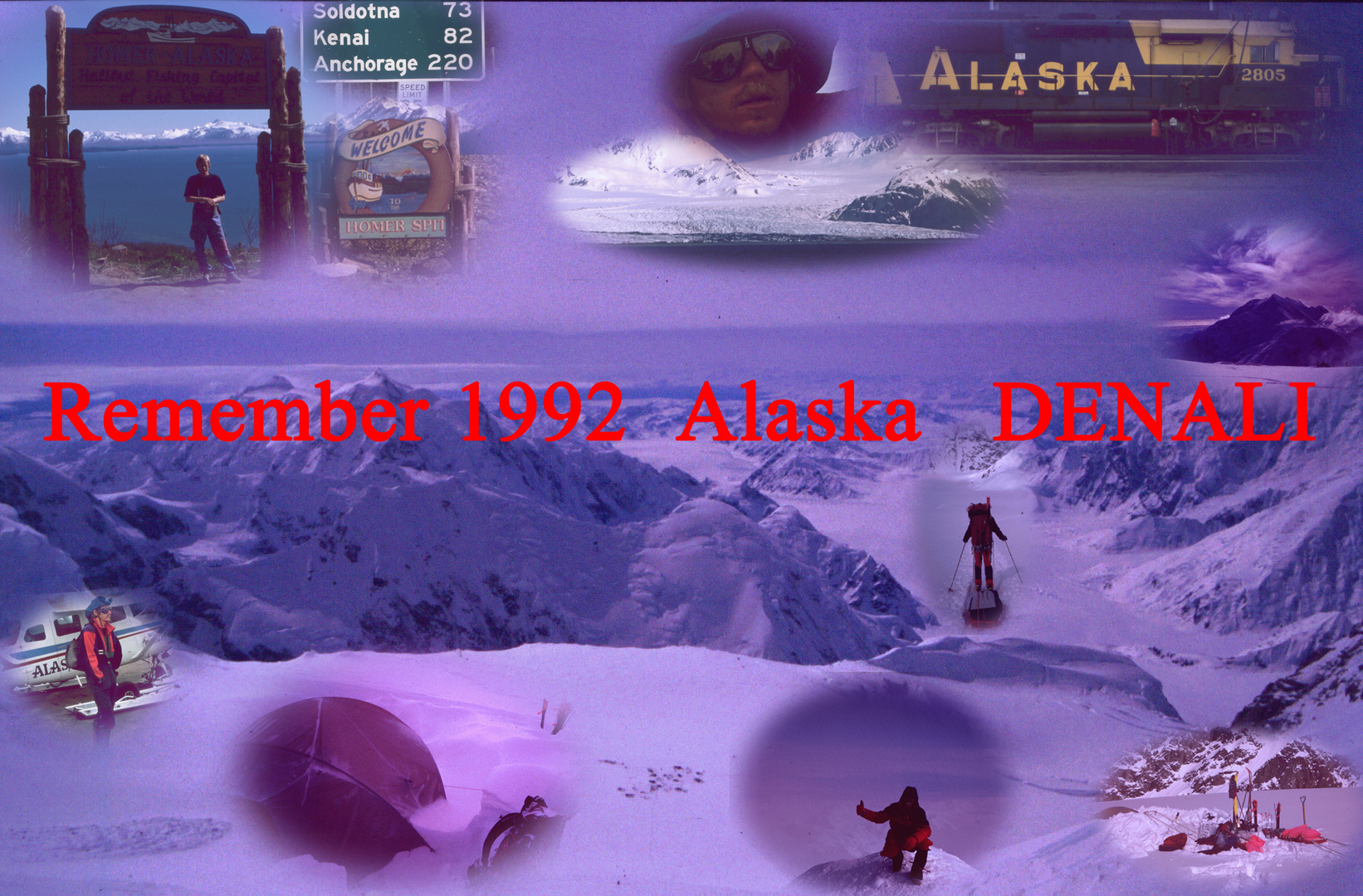 Remember 1992  Alaska  Denali Collage 