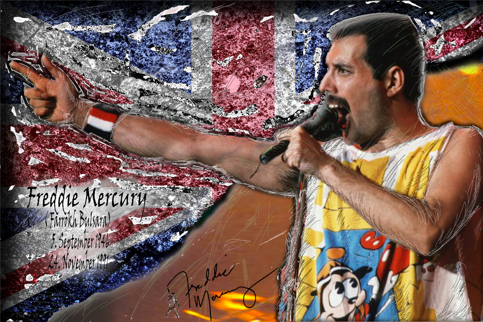 .......remember........ Freddie Mercury...